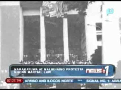 [News@1] Xiao Time: Nakatatawa at malikhaing protesta noong ‘Martial Law’