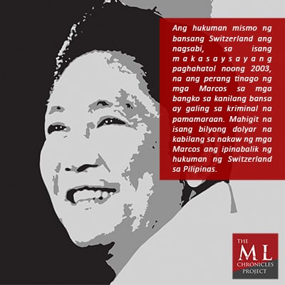 Pigilan ang Pamilyang Marcos sa Pagbubura ng Kanilang Krimen sa ating Kasaysayan