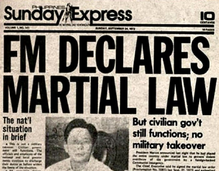 president declare martial law president declare martial law